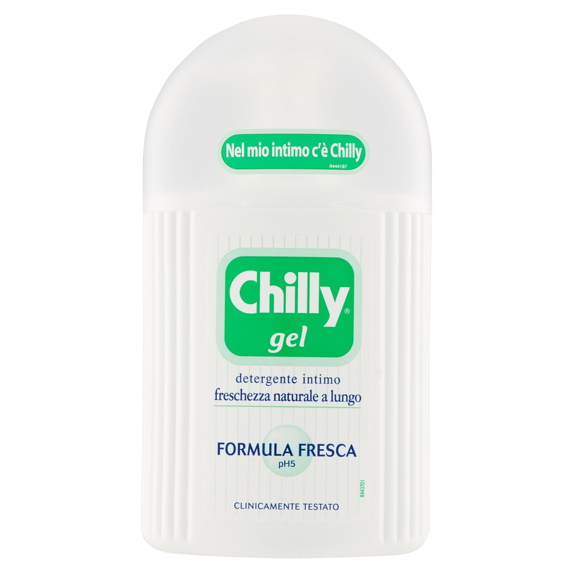 Chilly Chilly:"Formula Fresca" ("Fresh Formula") Gel Intimate Cleanser 6.76 Fluid Ounce (200ml) Package (Pack of 3) [ Italian Import ]
