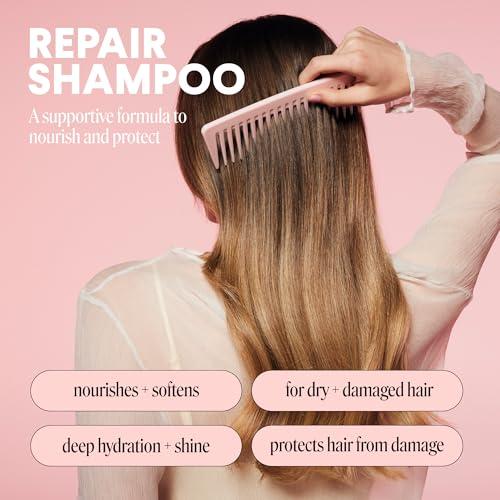 MONDAY HAIRCARE MONDAY HAIRCARE Repair Shampoo 12oz for Dry to Damaged Hair, Made with Keratin, Coconut Oil, Shea Butter and Vitamin E (350ml)