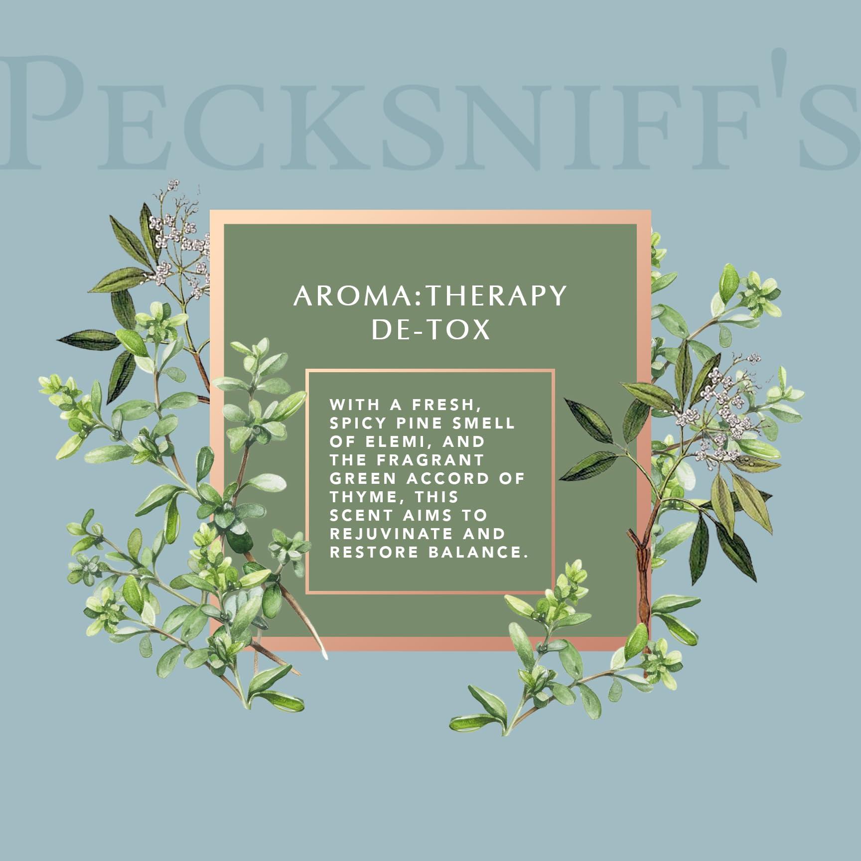 Pecksniff\'s Pecksniff\'s Aroma:Therapy De-Tox Bath Soak Decanter | 500ml/16.9 Fl Oz