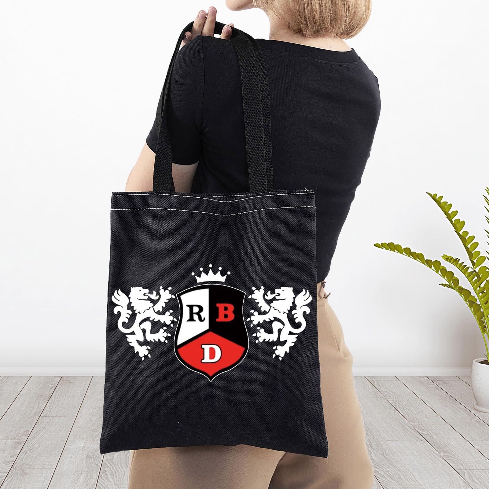 BWWKTOP BWWKTOP Latin Music Cosmetic Makeup Bag Mexico Band Fans Gifts RBD Makeup Zipper Pouch Bag Singer Merchandise (RBD TG BL)