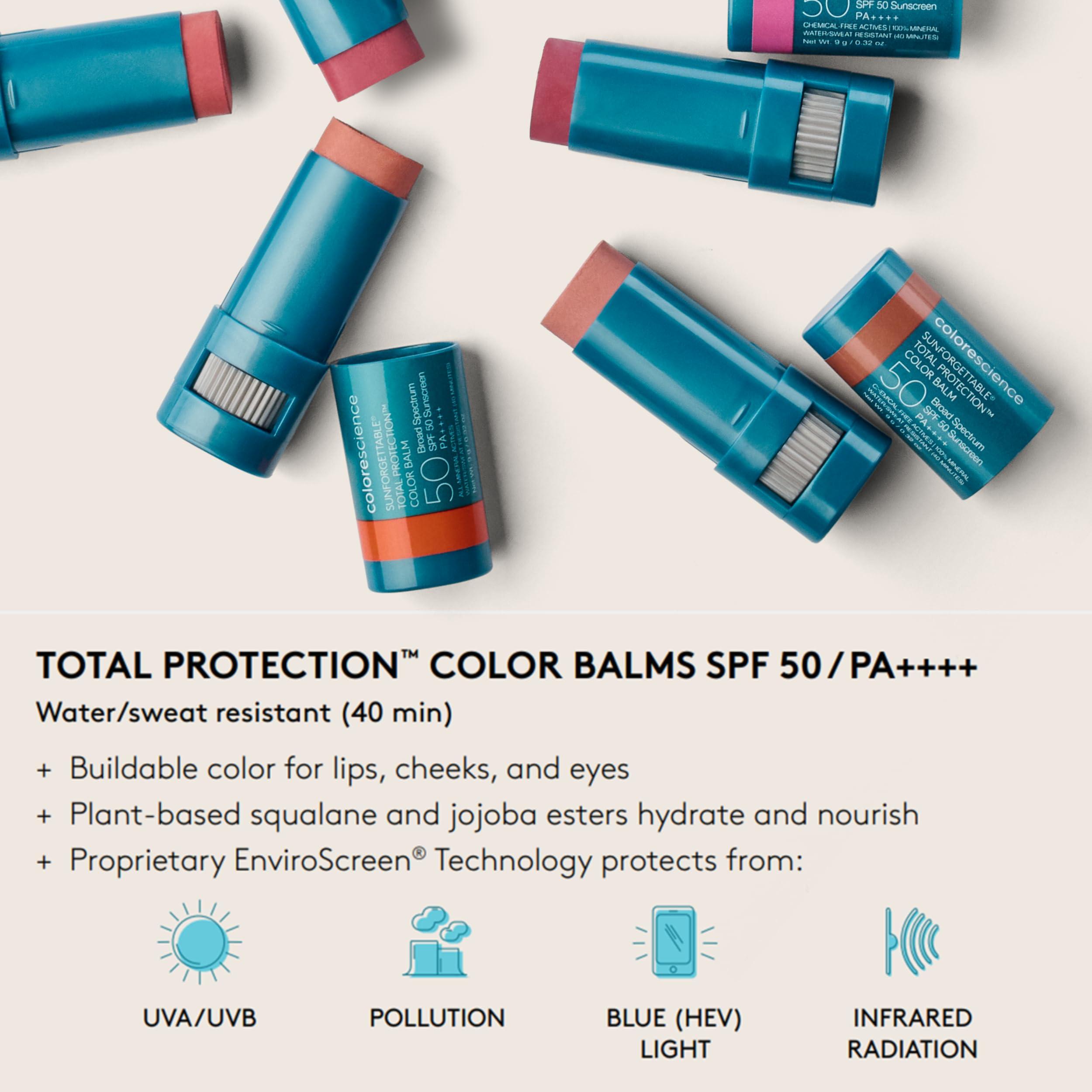Colorescience Colorescience Sunforgettable Total Protection Color Balm SPF 50, for Cheeks & Lips | Berry