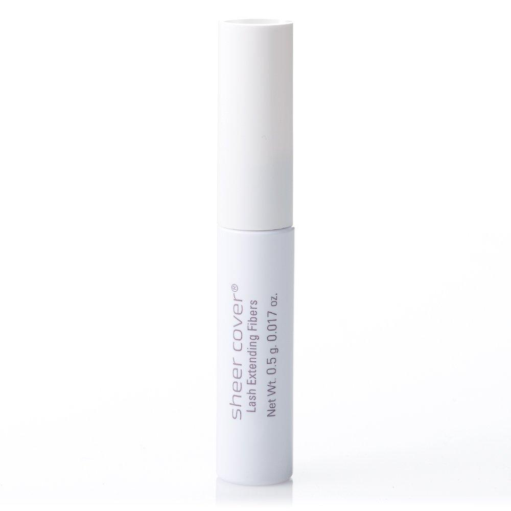 Sheer Cover Sheer Cover – Volumizing Mascara & Lengthening Fibers Duo – Lengthening Black Mascara – Lash Extending Fibers –8.5 Milliliters