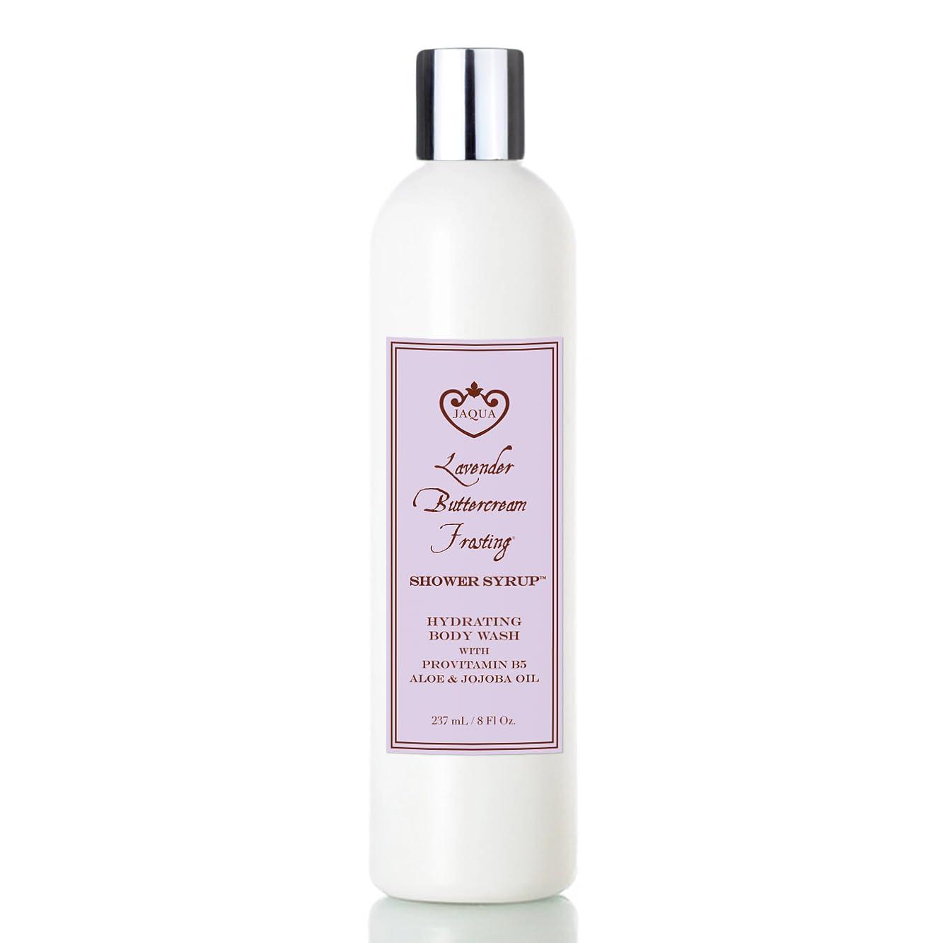 Jaqua Jaqua Shower Syrup Vegan Hydrating Body Wash with Jojoba and Rosehip Oil - Lavender Buttercream Frosting