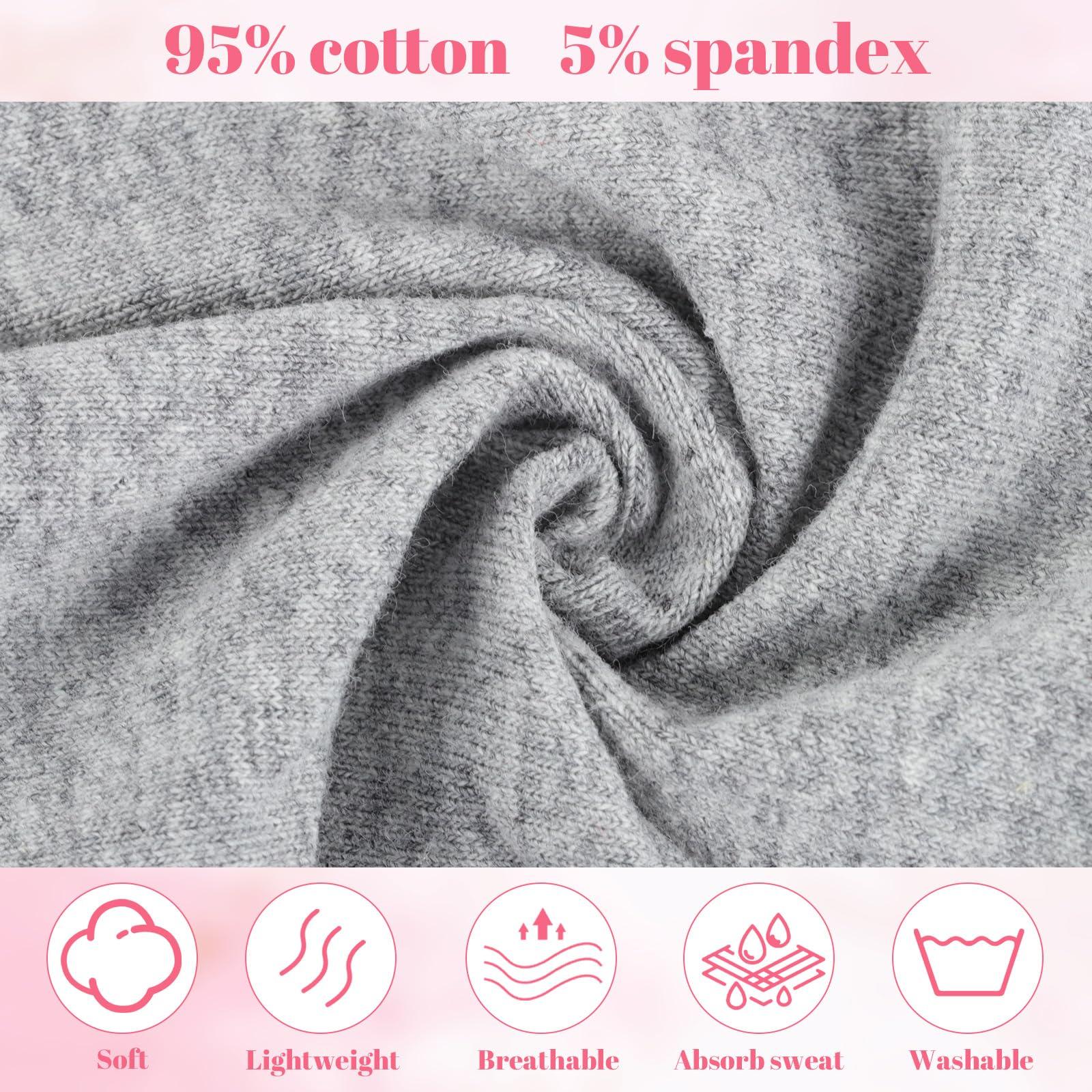 obeoby 8 Pack Headbands for Women, Sweat Absorbing Headbands Non Slip Cotton Hair Bands Fashion Headbands for Daily Life Workout Yoga Running