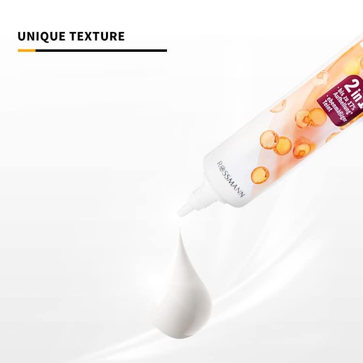 CHONGTAI 1 PC Isana Pigment Flecken 2 in 1, Vitamin C Freckle and Darkness Removal Serum, Removing Darkness and Pimple Spots Around Mouth, Get A Clear Transparent and Even Complexion, 50ml.