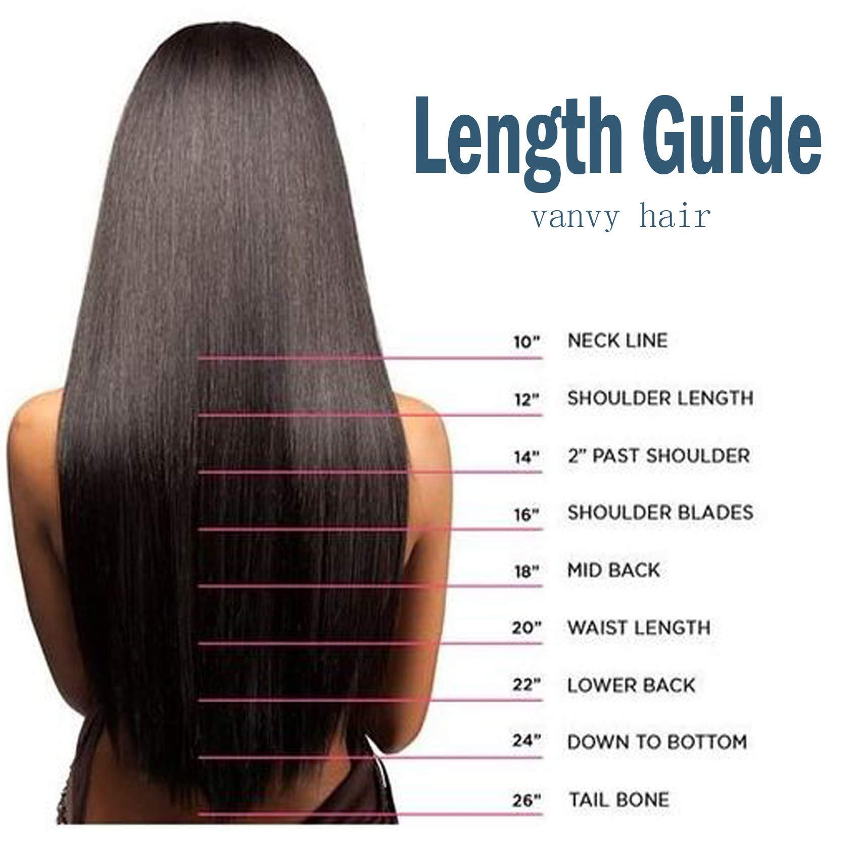 Vanvy 20Inch Orange Tape In Hair Extensions Human Hair Ginger Red Hair