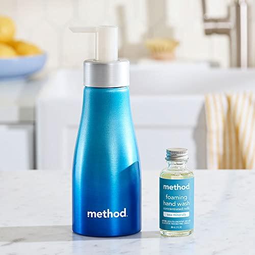 Method Method Foaming Hand Wash Concentrates Refills, Sweet Water, 4 Recyclable 1 fl oz Refills