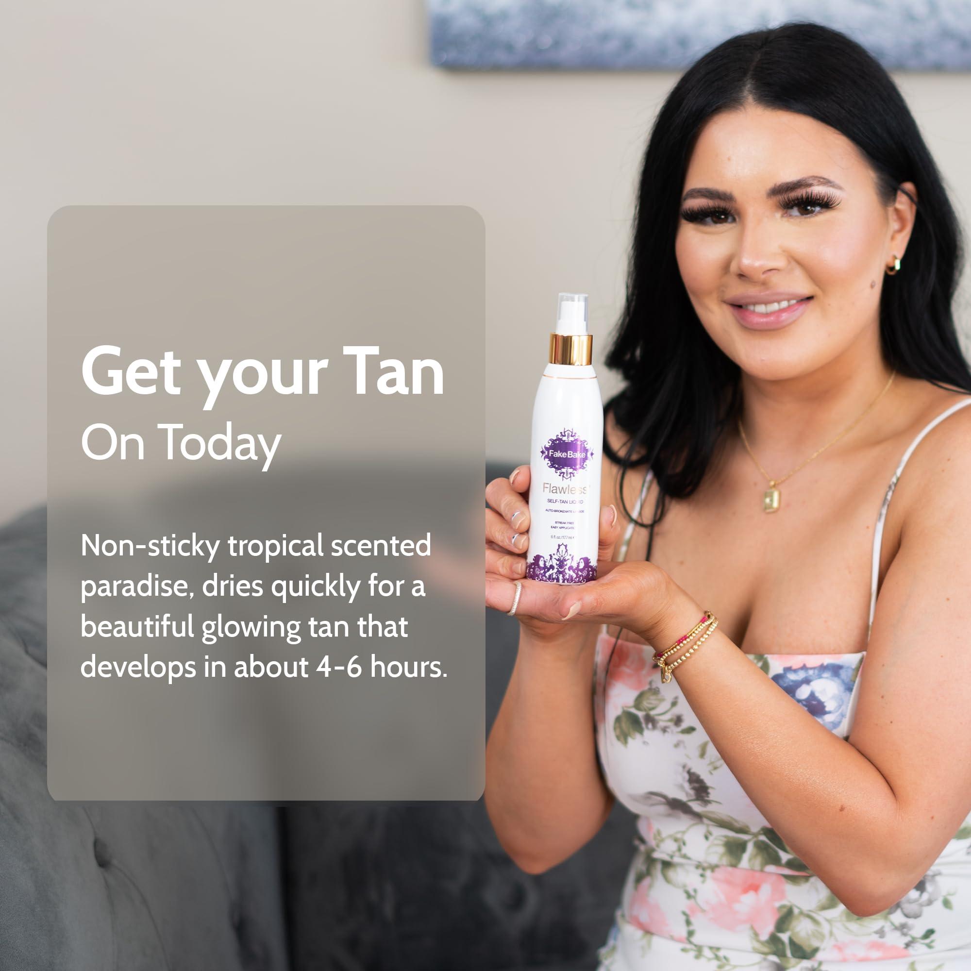 Fake Bake Fake Bake Flawless Self-Tanning Liquid with Bronzing Compact