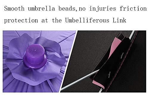 AKKY AKKY Rain and Sun Protector Cover for Bicycle, Oversized Umbrella Aluminum Connector Foldable Bicycle Awningfor Camping, Outdoor, Sports