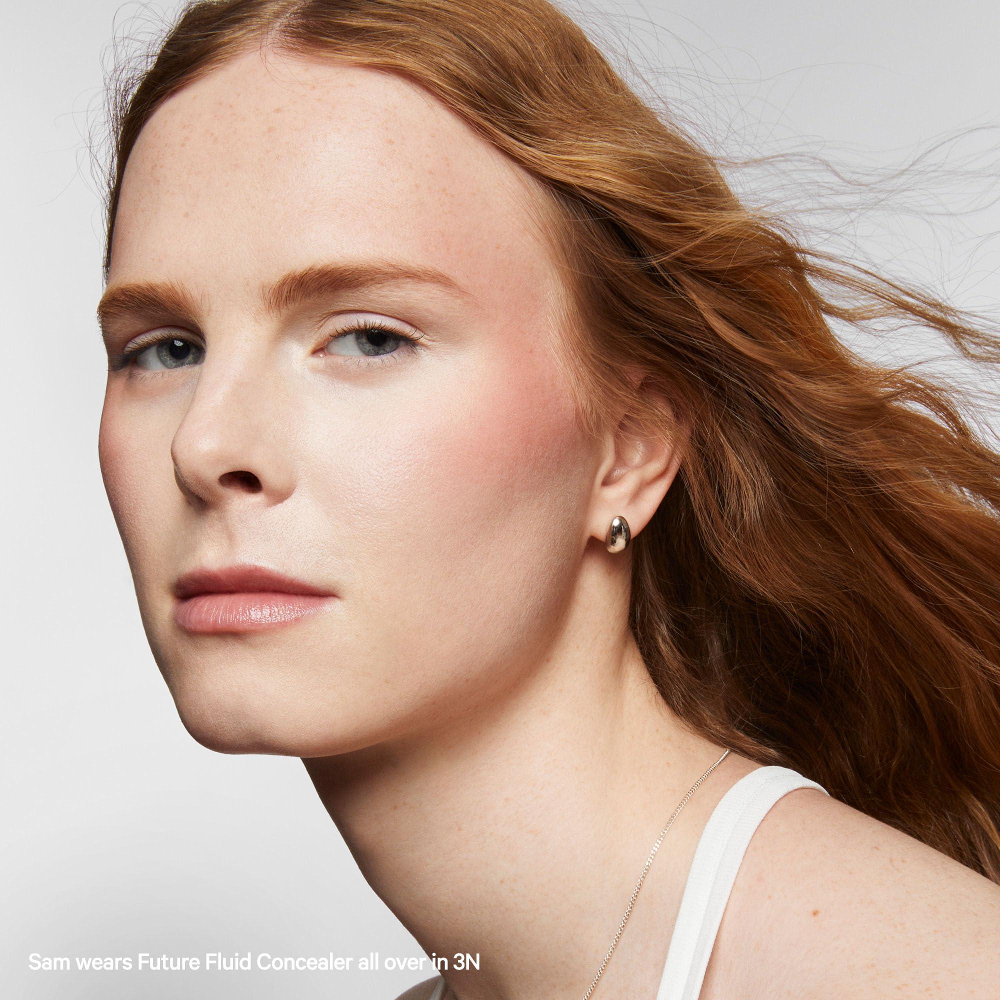 Milk Makeup Milk Makeup Future Fluid All Over Cream Concealer, 3N (Very Fair with Neutral Undertones) - 0.28 fl oz - Medium-to-Full Coverage - Up to 12-Hour Wear - Crease-Proof Finish - Vegan, Cruelty Free