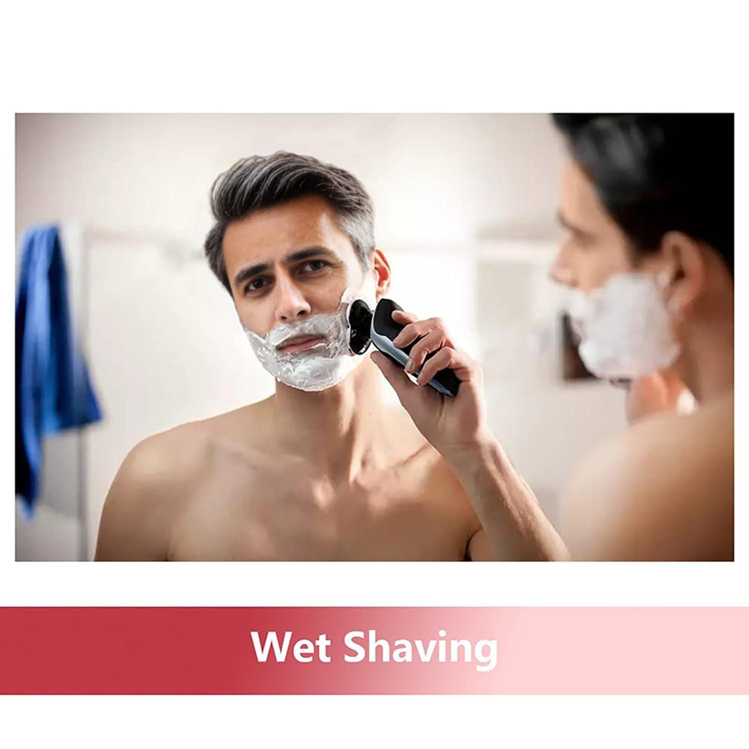 innobeaut HQ8 Replacement Heads Compatible with Philips Norelco Aquatec Shavers, Razor Blades Suitable for Philips Aquatec Heads, HQ8 Heads (3-pc Pack)