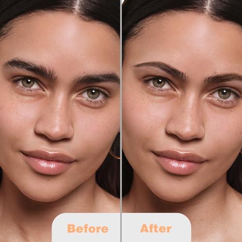 SUPRENT SUPRENT Women\'s Facial Hair Remover Eyebrow Trimmer with Pivoting Head - Rechargeable Eyebrow Razor Painless Facial Trimmer on Lips, Cheeks, Ears, Neck and Chin - Easy Cleaning - White