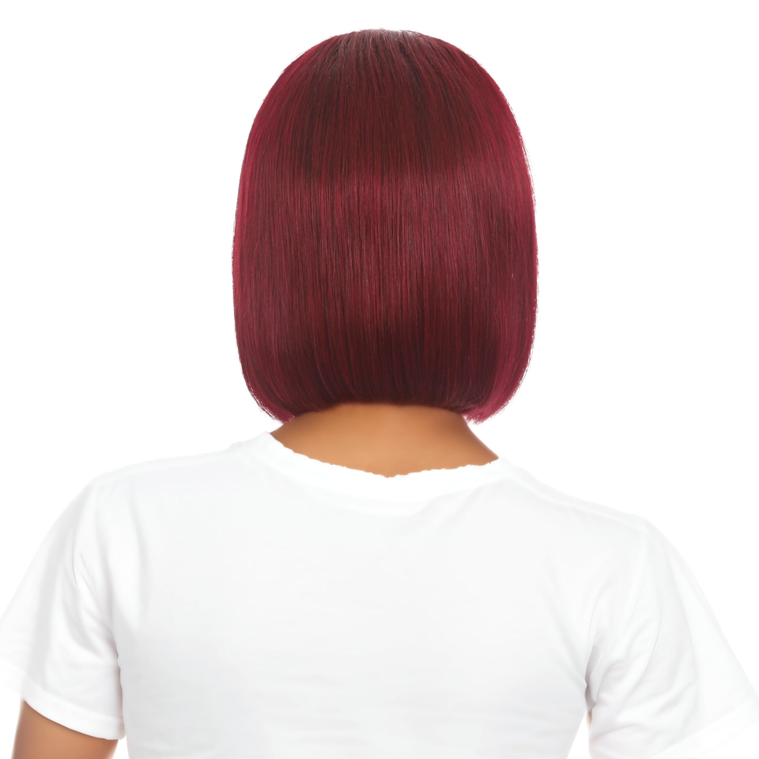 EVATEC EVATEC 8 Inch Real 100% Human Hair Bob Wigs HD 134 Front Lace Wig for Women Professional Diverse Styles