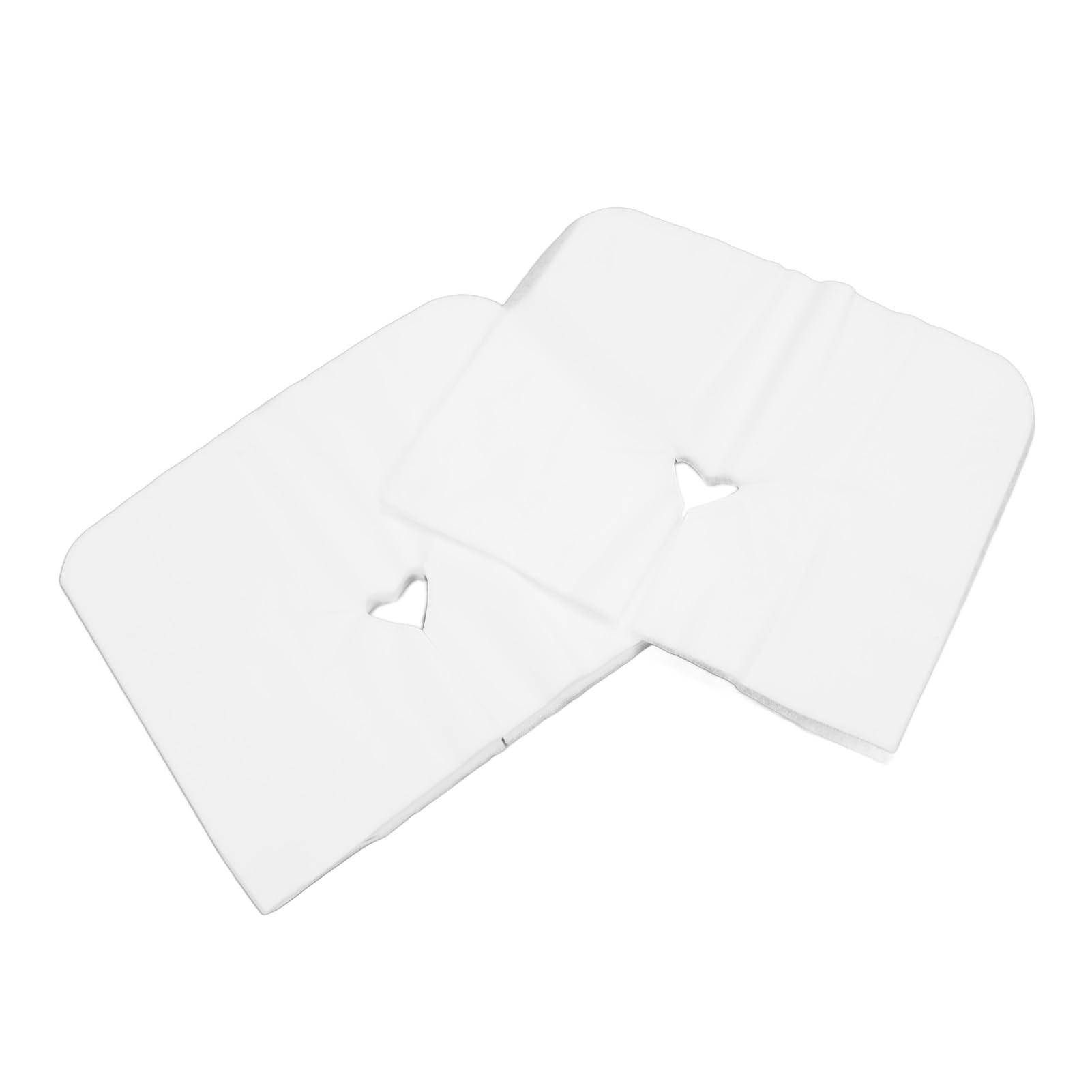 HOHXFYP HOHXFYP 200Pcs Disposable Face Cradle Covers, Soft Non Woven Fabric Massage Face Covers/Headrest Covers for Massage Tables, Massage Chairs & Home Salon