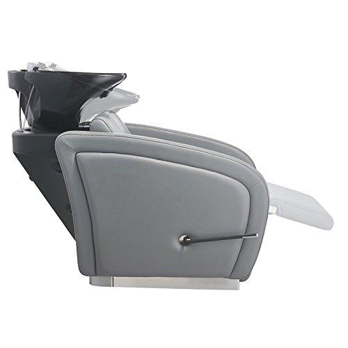 Dir Salon Shampoo Backwash Unit Hair Washing Shampoo Station With Manual Legrest Adjustment ANODE