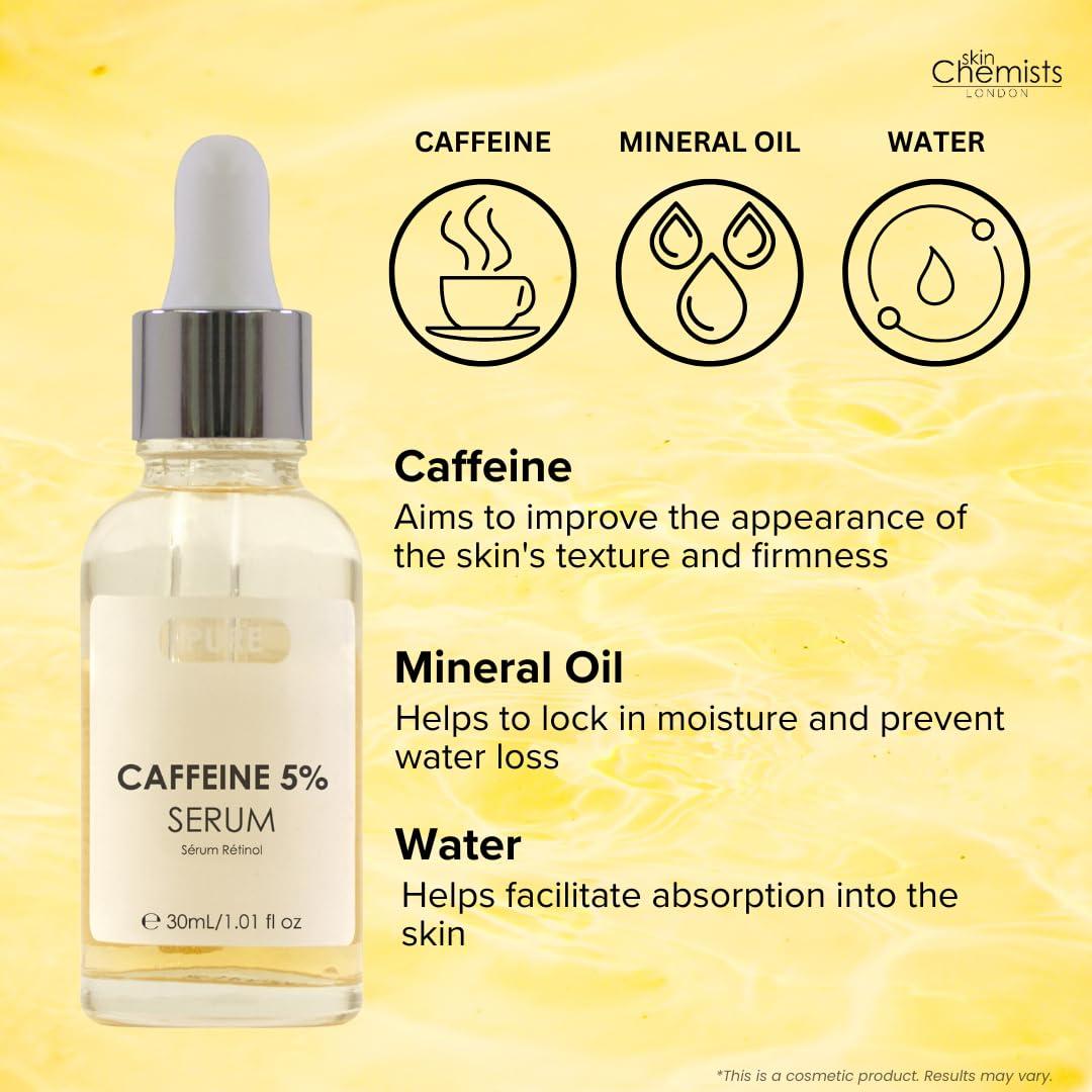 Skin Chemists Skin Chemists Pure Biphase serum 30ml | 1.01 fl oz (Caffeine)