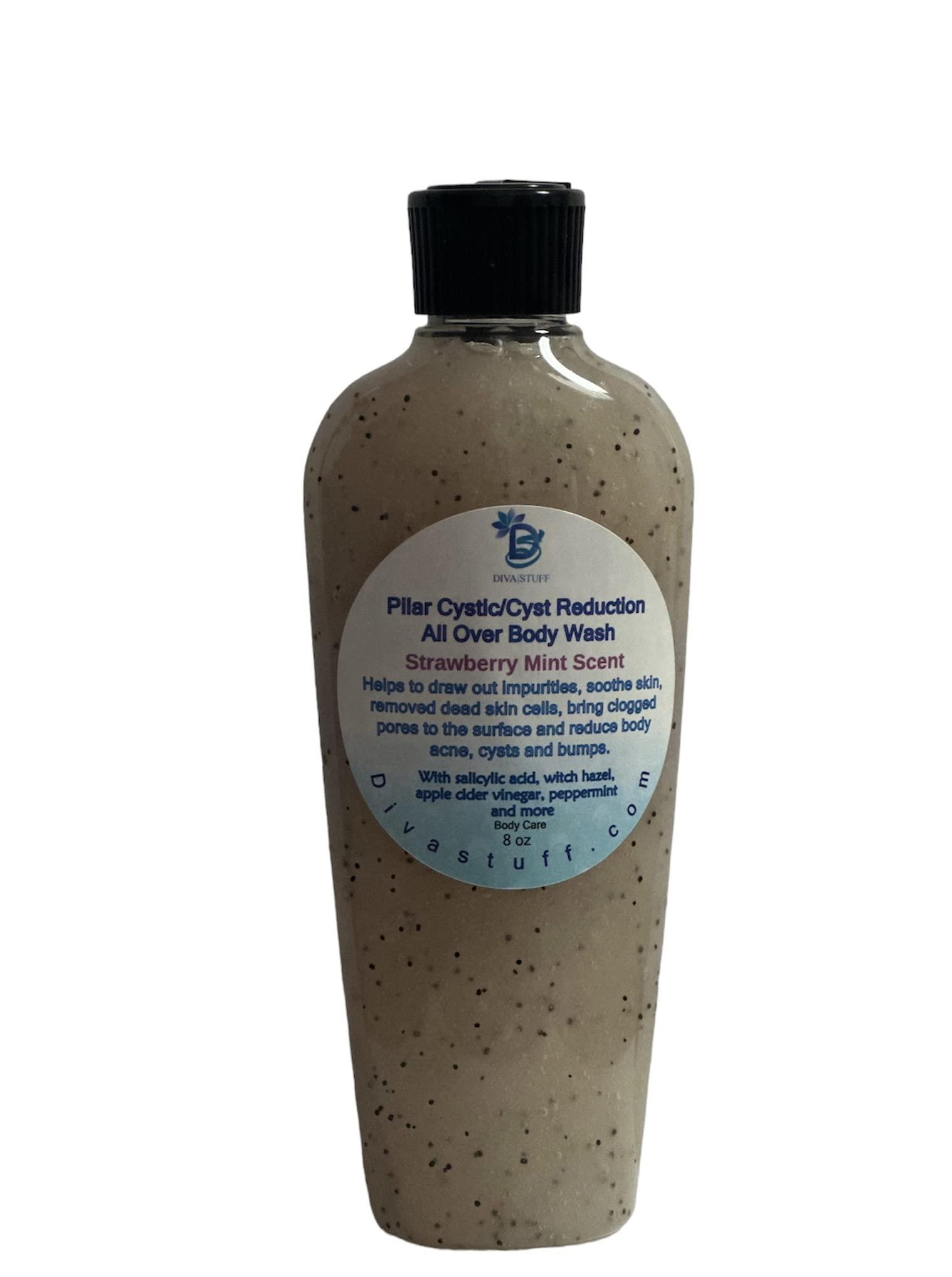 Diva Stuff Diva Stuff Body Wash For Body Acne, For Those Who Have Problems With Body Acne, Pustules, Bumps, Lumps and Cysts, 8 Fluid Oounces