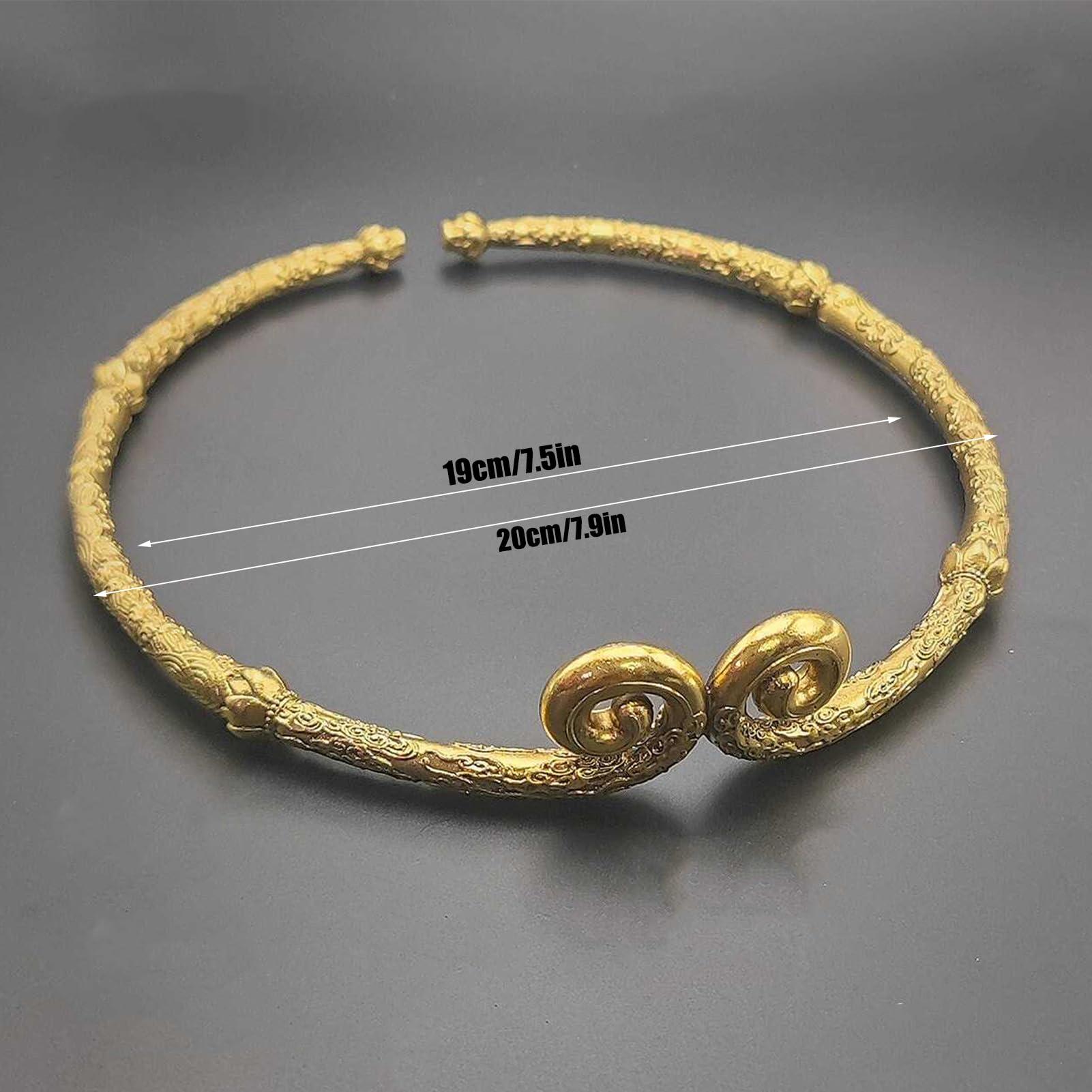 Opaeroo Opaeroo Monkey King Headband Black Myth Jewelry Sun Wukong Constricting Headband Metal Decorations