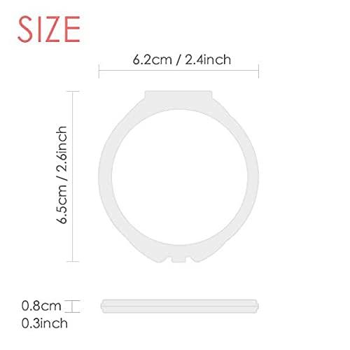 DIYthinker Healthy High Sprite In Japanese Hand Compact Mirror Round Portable Pocket Glass