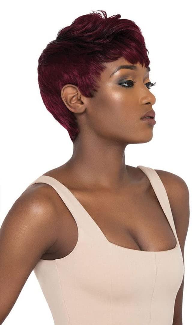 Duby Outre Human Hair Wig Duby Wig Pixie Mohawk (DEEP BLUE)