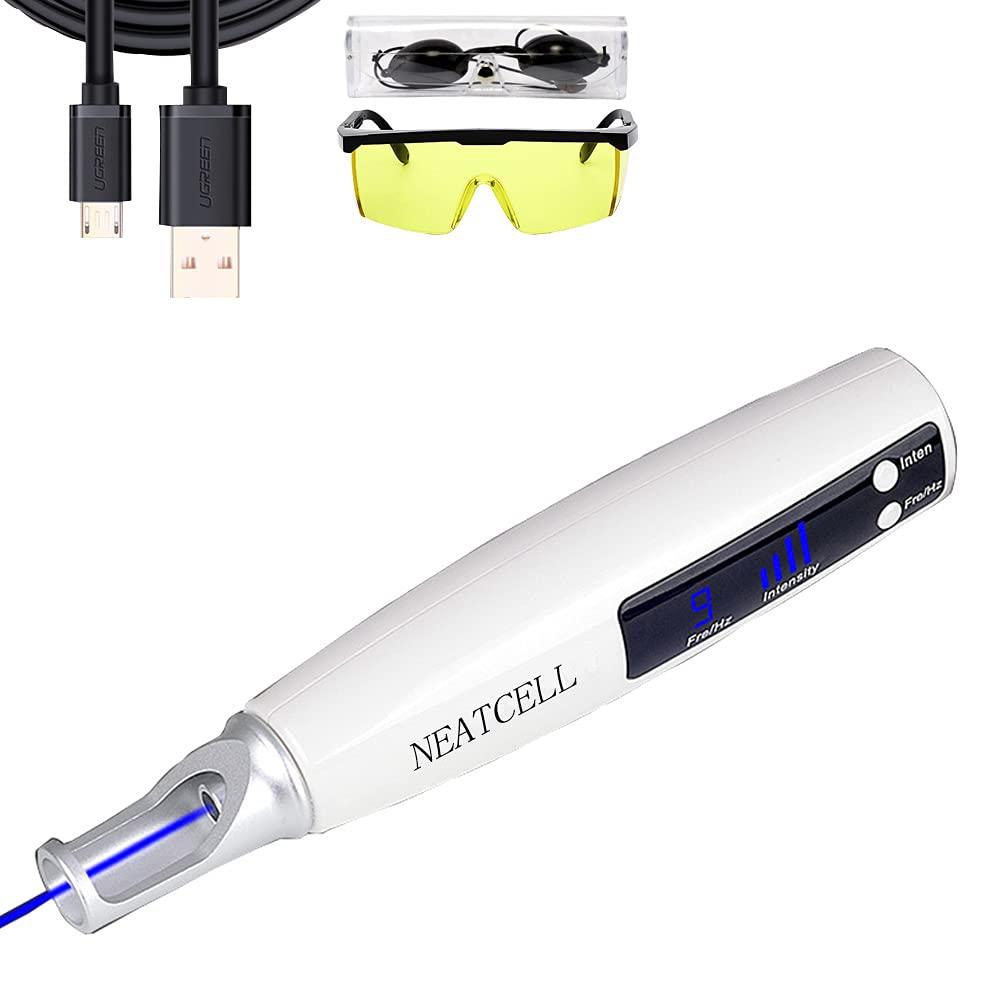 NEATCELL NEATCELL Rechargeable Blue Light Pen with Customer and Operator Glasses