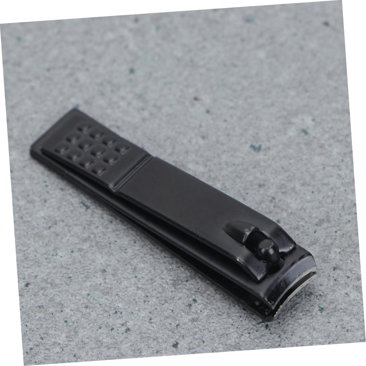 BELLIFFY BELLIFFY 12pcs Nail Nipper Skin Tag Remover Ingrown Nail Stick Trimmers Cuticle Remover Heavy Duty Nail Clipper Toenails Bulk Nail Clippers Cuticle Nipper Cuticle Pusher Electric Men Black