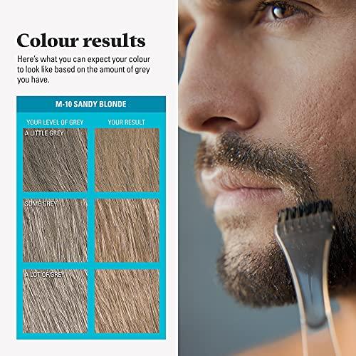 Just for Men Just For Men M10 Sandy Blond mustache and beard brush in hair gel