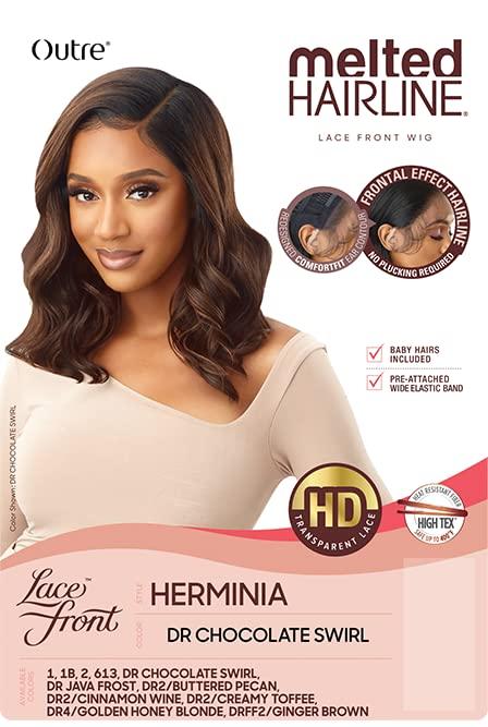 Outre Outre Melted Hairline Synthetic HD Lace Front Wig - HERMINIA (DR2/BTDPC)