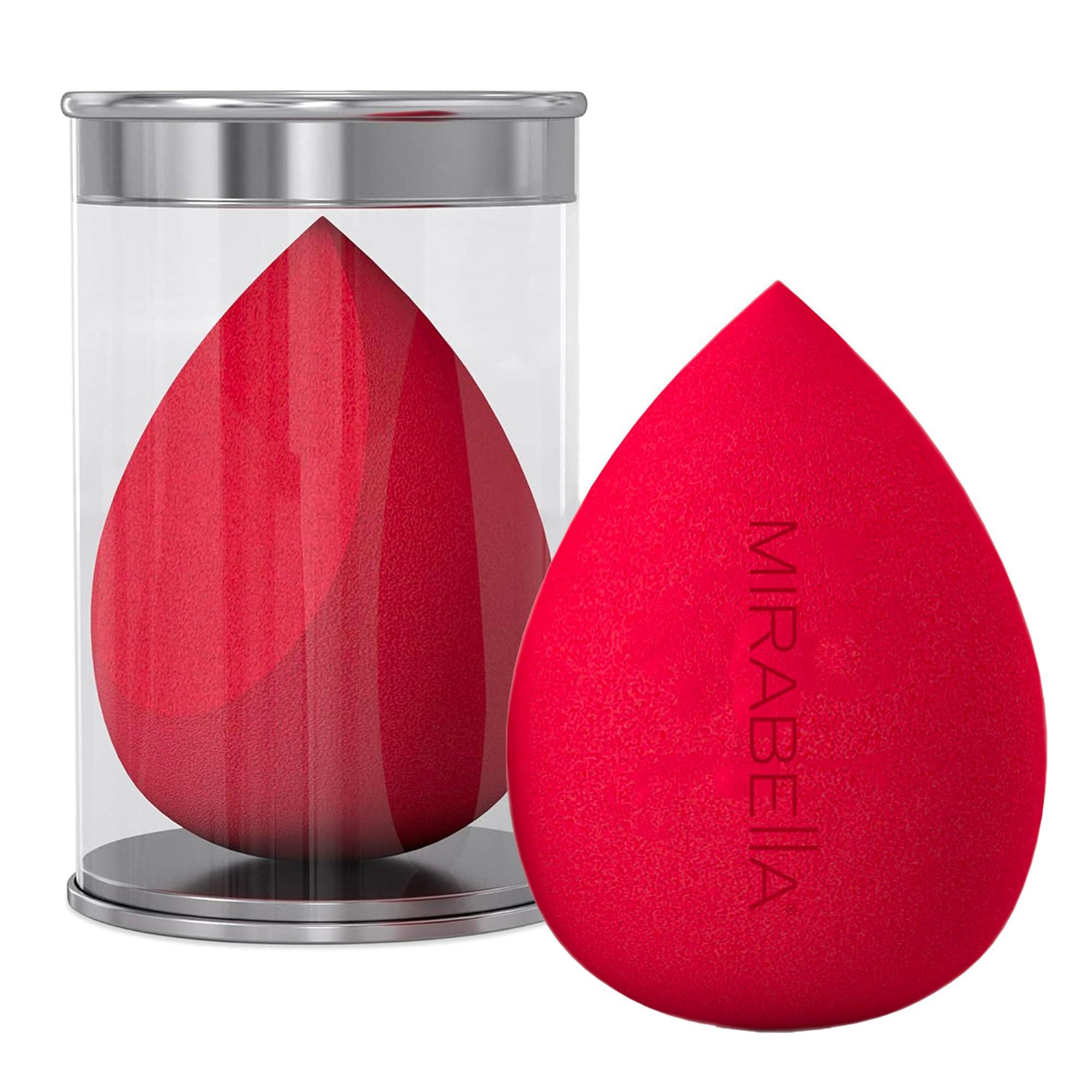 Mirabella Mirabella Precision Pro Makeup Blender Sponge, Perfect for Liquid & Powder Foundations Latex-Free, Non-Absorbing For Flawless Airbrushed Finish