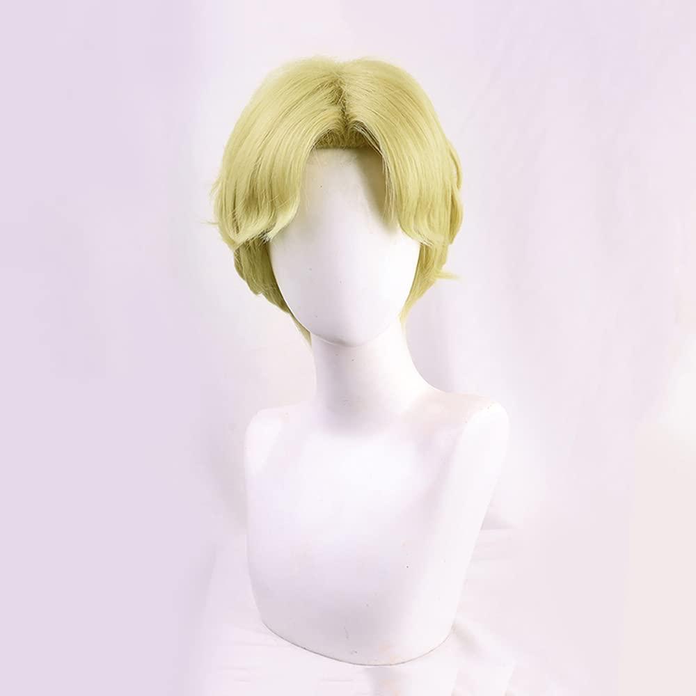 BBYMECO BBYMECO Anime Cosplay Wig Zeke Yeager Halloween Costume Party Wigs
