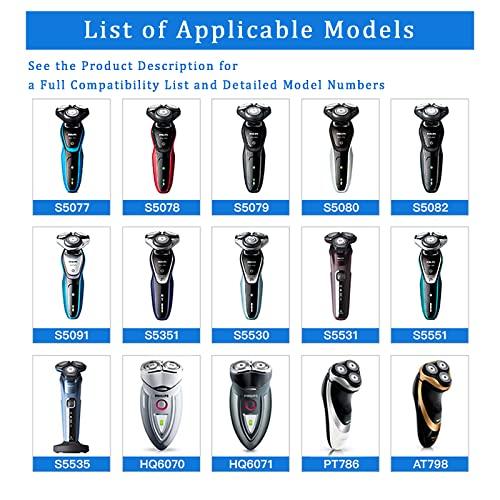 Jewaytec Charger for Philips-Norelco-HQ8505 Norelco 7000 5000 3000 9000 Series Electric Shaver Razor, Aquatec, Arcitec, Multigroom Beard Trimmer & More 15V AC Adapter Power-Supply Cord by Jewaytec