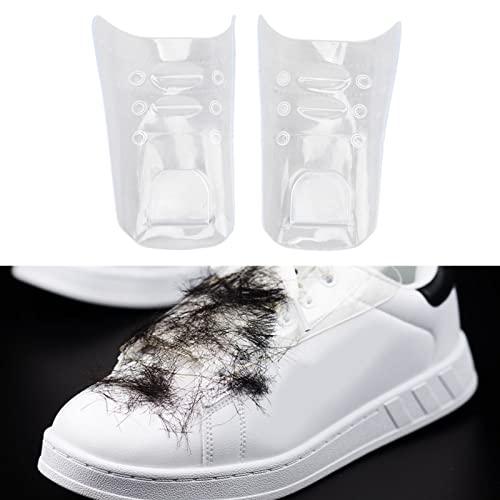 Pongnas Barber Shoe Cover 1 Pair Salon Hairdressing Shoes Cover Transparent Hair Stylist Haircut Shoes Cover Shoes Protector