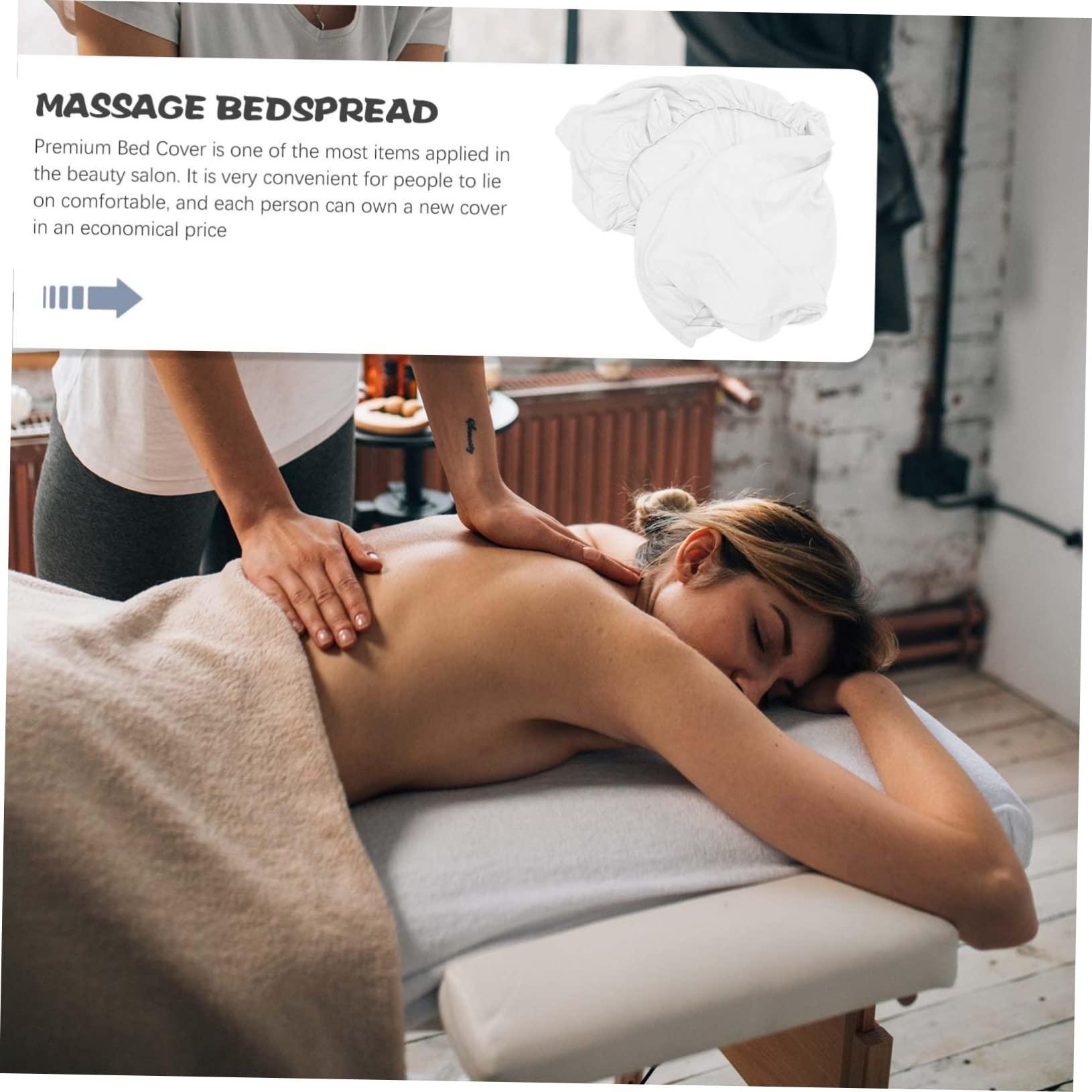 OHPHCALL OHPHCALL Washable Massage Couch Cover with Face Hole Professional Soft Sheet for Estheticians 70x190cm Massage Sheet for Salon Use