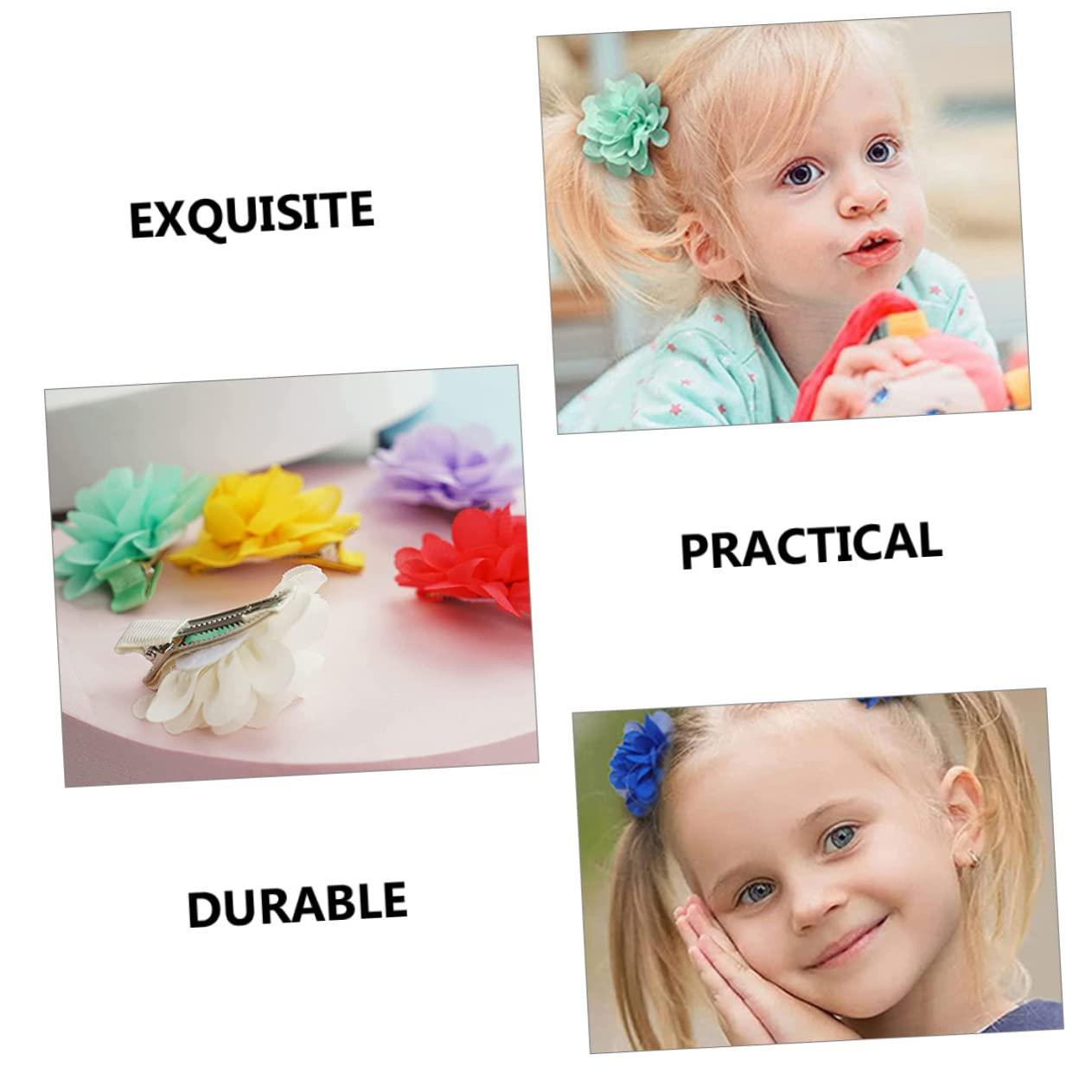 WURTON WURTON Cream Shabby Rose Flower Print Soft Shower Cap for Women, Reusable Environmental Protection Hair Bath Caps