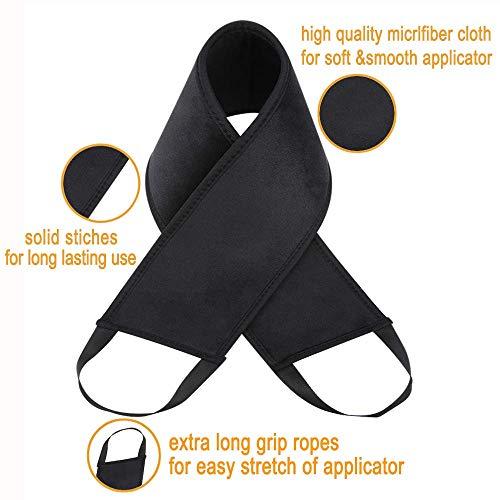 ANSPHIE STEUGO Tanning Back Lotion Applicators - Apply Lotion To Back Easily, Back Buddy Lotion Applicator For Back Self Applicator, Work With Self Tanning Mitt, Non- Absorbent Band