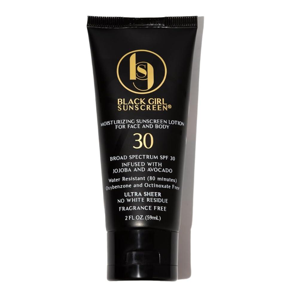 BLACK GIRL SUNSCREEN BLACK GIRL SUNSCREEN Face & Body Sunscreen Bundle Make it Matte SPF 45 Face Sunscreen Gel & Our Classic SPF 30 Moisturizing Lotion, Leaves No White Residue