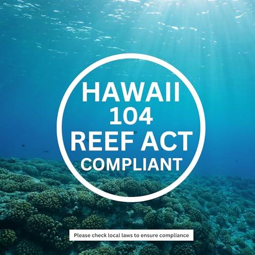 Florida Salt Scrubs Florida Glow SPF 50 Sunscreen Spray - Hawaii 104 Reef Act & Florida Keys Compliant, Broad Spectrum, Water Resistant Sport Sun screen - Child Friendly PABA-Free & Oxybenzone Free (5.5 Fl Oz 1-Pack)