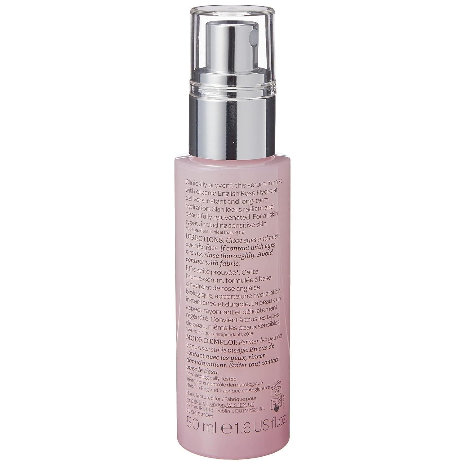 ELEMIS ELEMIS Pro-Collagen Rose Hydro-Mist; Super Hydrating Serum-in-Mist, 1.6 Fl Oz