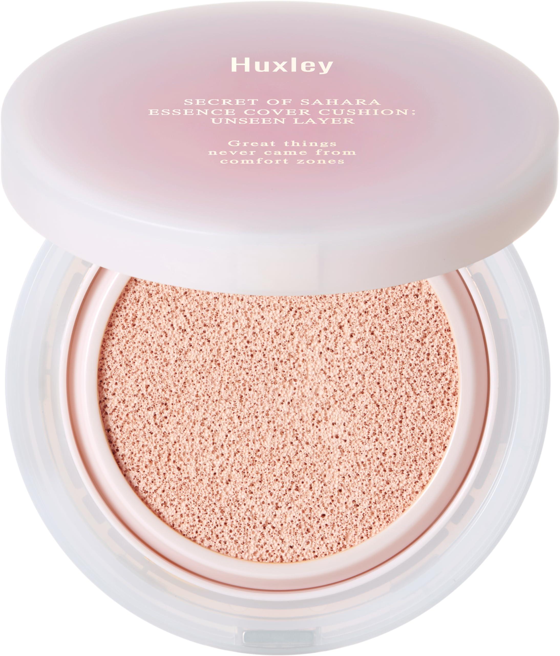 Huxley Huxley Secret of Sahara Essence Cover Cushion: Unseen Layer, 01 Desert Peach