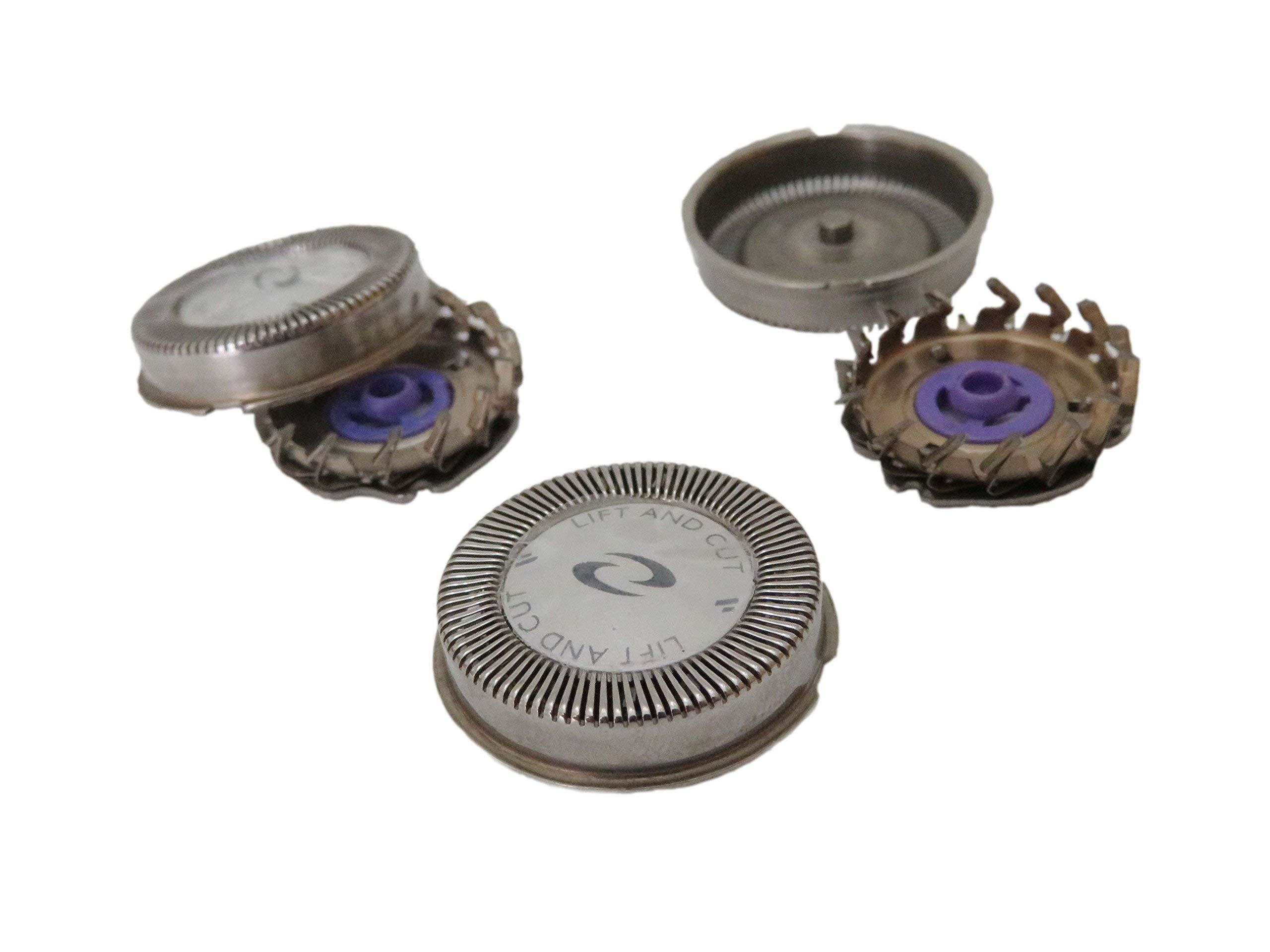 USonline911 3X Replacement Shaver Head for Philips Norelco Hq56 Hq55 Hq4+ Hq3 6844XL, 6843XL, 6618X, 6617X, 6616X, 6615X, 6614X, 6613X, 6424LC, 6423LC