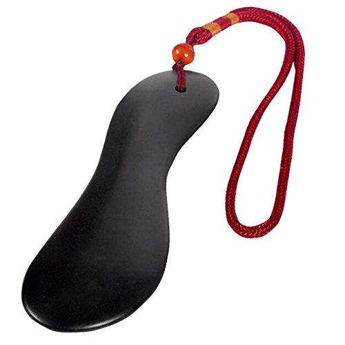 fengshuisale Feng Shui Natural Stone Needle Scraping Plate Set Four-Piece Set Face Back Beauty And Health General W3448