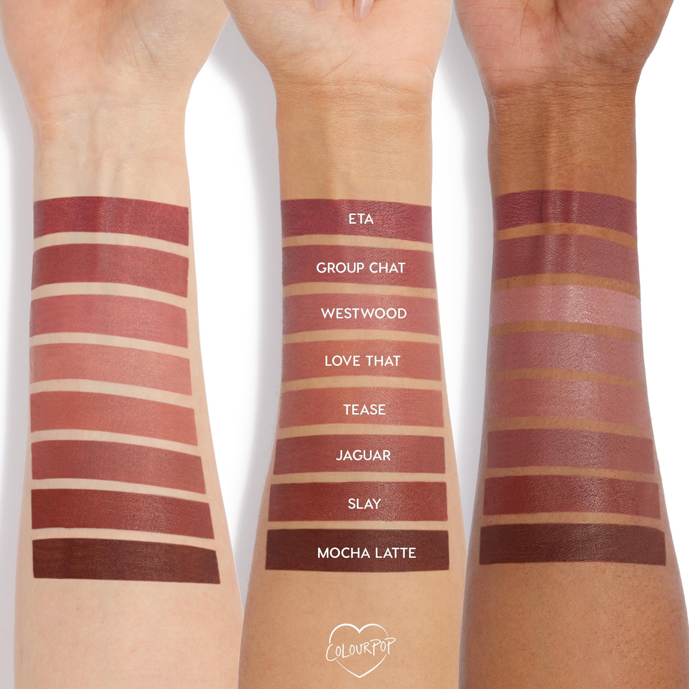 Colourpop ColourPop So Juicy Plumping Lip Liner with Peptides - Long Lasting Lip Liner for Visibly Plumped & Shaped Lips - Enriched with Smoothing Ceramides & Peppermint - ETA (0.01 oz)