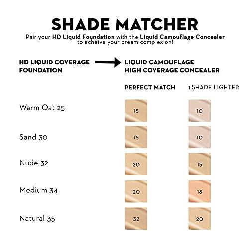 Catrice Catrice | HD Liquid Coverage Foundation | High & Natural Coverage | Vegan & Cruelty Free (035 | Natural Beige)