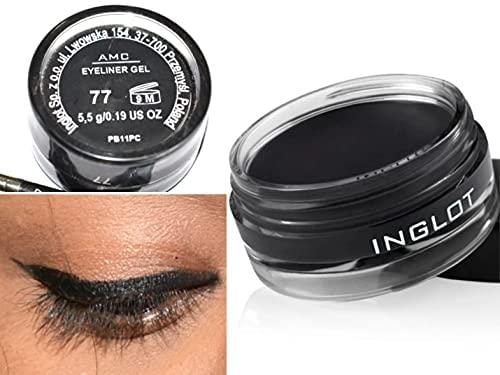 Inglot Inglot AMC Eyeliner Gel 77 and Inglot Brush 30T by Inglot