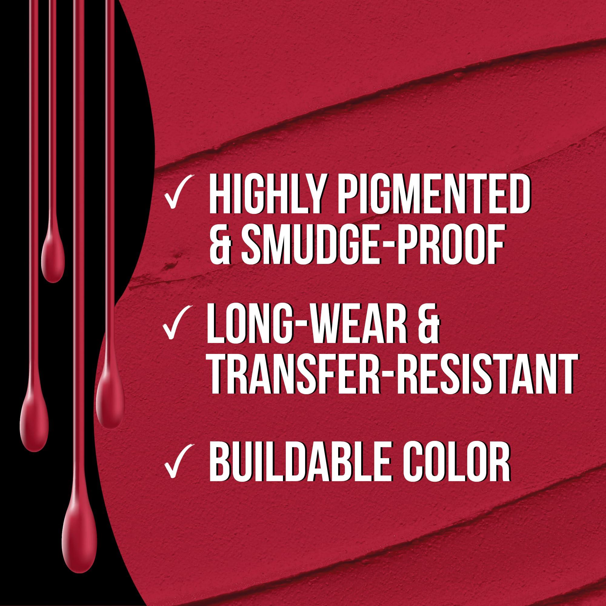 Sacha Cosmetics Intense Matte Lip Velvet by Sacha Cosmetics, Long Lasting Liquid Lipstick Lip Color Makeup, Best Lip Stain Tint Stick, 0.20 oz,5.0 g, Hello Boys!