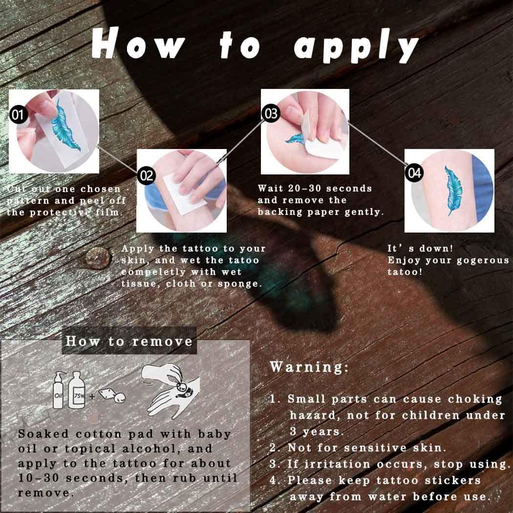 Uranian Uranian Temporary Tattoos Butterfly Face Stickers Glitter Fake Tattoo for Women Butterflies Fake Body Tattoos Sticker for Face Makeup Festival Rave Carnival (6 Sheet)