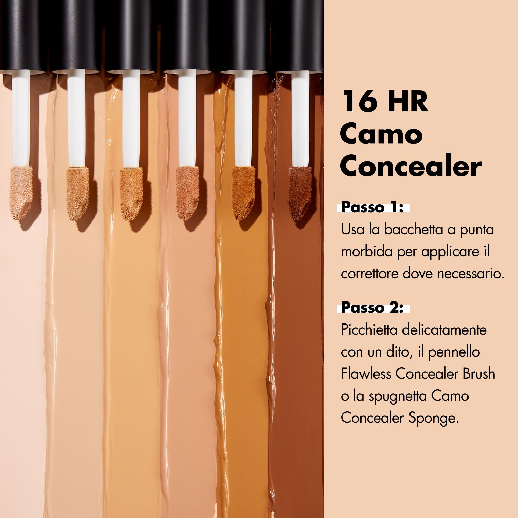 e.l.f. e.l.f. 16HR Camo Concealer, Full Coverage & Highly Pigmented, Matte Finish, Medium Beige, 0.203 Fl Oz (6mL)