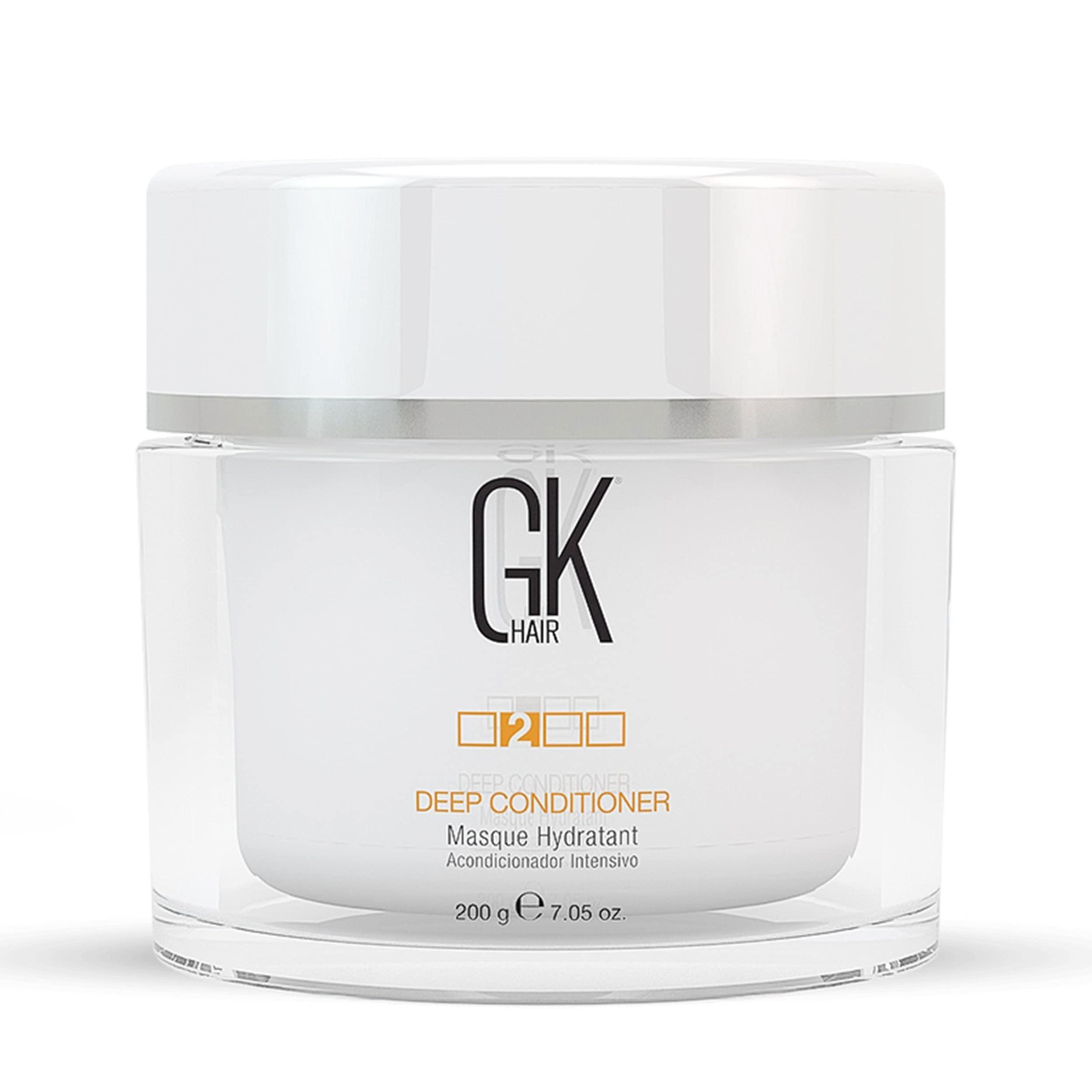 GK HAIR GK Hair Signature Collection: Pre-Treatment, Smoothing Keratin, Deep Conditioning, and Daily Moisture for Ultimate Hair Transformation