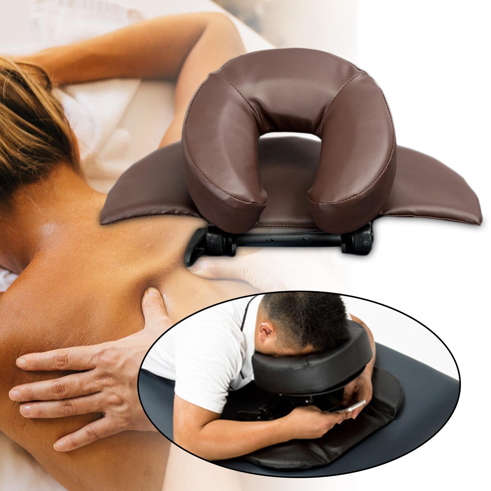 NinthAvenue Basics Massage Table Face Cradle Cushion Face Pillow with Platform Professional U Shape Pillow Face Cradle for Home Office Salon