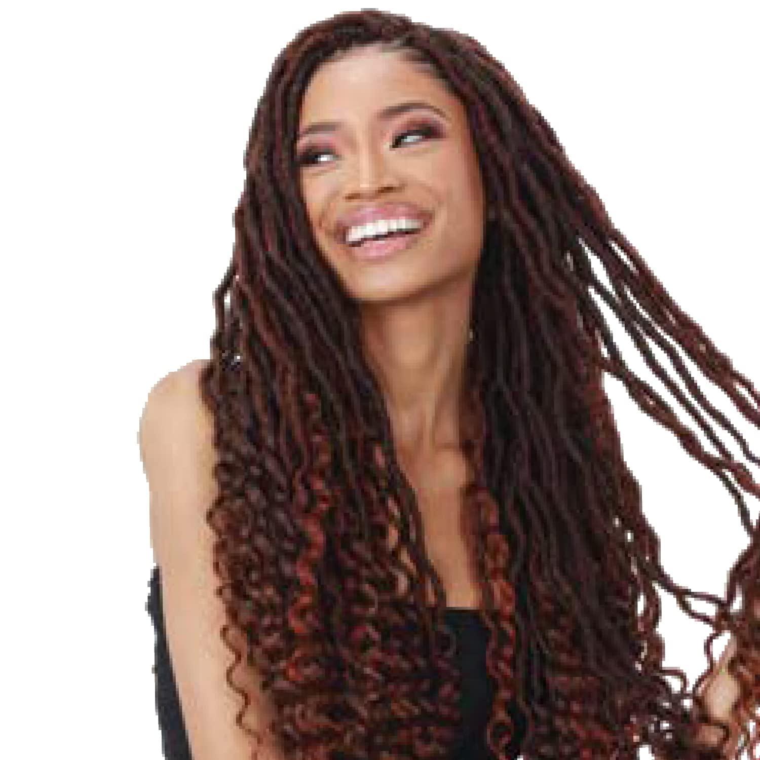 HUAISU HUAISU Long Black Straight Hair Wig with Bangs Synthetic High Density Long Hair Wig for Women